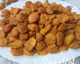 A picture of step 3 of Baby Potato Bhajiye/Fritters.