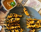 A picture of step 12 of Chicken Satay.