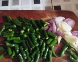 Foto langkah ke 1 dari resep Tahu Cabe Hijau Masak Kecap.