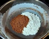 A picture of step 2 of Eggless Brownie.