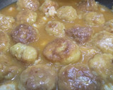 Foto del paso 8 de la receta: Albóndigas de rape y langostinos con pizca de curry