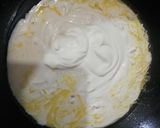 A picture of step 6 of Chicken alfredo.