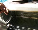 A picture of step 6 of Sponge Cake #mysecretbaking.