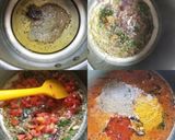 A picture of step 2 of Rajma in Gravy.