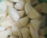 Foto langkah ke 2 dari resep Kentang Goreng Bumbu Kacang Sate Ayam.