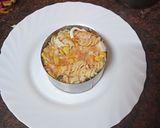 Foto del paso 5 de la receta: Ensalada de pasta corta con marisco y verduras