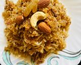 A picture of step 3 of Coconut Rice.