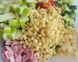 Hideg Tésztasaláta recept fázis 4 fotója