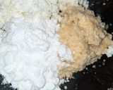 A picture of step 1 of Paneer mawa bread rolls.