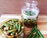 Green chilli pickle recipe step 4 photo
