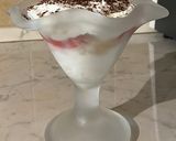A picture of step 3 of Strawberry, Mint, and Chocolate Tiramisu (Egg-Free).