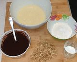 Foto del paso 2 de la receta: Brownie de chocolate con nueces al microondas