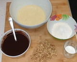 Foto del paso 2 de la receta: Brownie de chocolate con nueces al microondas