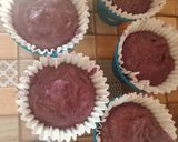 Foto langkah ke 6 dari resep Bolu Kukus Ubi Ungu.