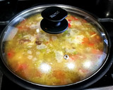Foto del paso 4 de la receta: Guiso de garbanzos y judías con costillas de cerdo