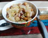 पत्तागोभी मूंगफली अंकुरित चना सलाद (Pattagobhi moongfali ankurit chana salad recipe in hindi) रेसिपी चरण 4 फोटो