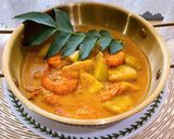Gambar langkah 4 resipi 👩‍🍳Gulai Lemak Labu Air dan Udang.