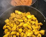 A picture of step 5 of Chicken Satay.