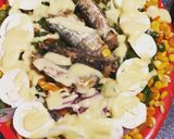 A picture of step 3 of Nigerian Salad.