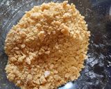 A picture of step 5 of Badam Halwa Mohanthal Fudge.