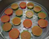 Foto langkah ke 7 dari resep Bolu kukus karamel sakura.