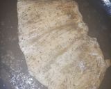 Une image de l'étape 2 de Escalope avec la crème fraîche.