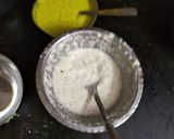 A picture of step 4 of Tiranga instant flower idli.