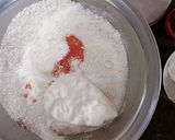 A picture of step 3 of Instant No Cook Coconut Kesar Elaichi Pedha.