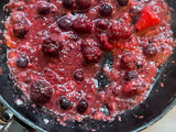 Mermelada de frutos rojos con chía