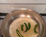 A picture of step 3 of Ilish er Nonibahar (Ilish Maach / Hilsha fish cooked in fresh cream).