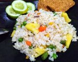 Foto langkah ke 2 dari resep Nasgor nanas kilat⚡.