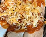 รูปขั้นตอนการทำที่ 8 ของ Enchiladas อกไก่