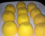 Foto langkah ke 4 dari resep Bolu nutrisari.Bolu yg menginspirasiq.Bolu nutrisari kismis☺.