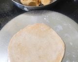 A picture of step 2 of Chana tacos.