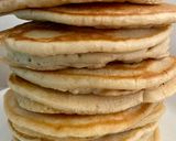 A picture of step 4 of Simple & Fluffy Vegan Pancakes!.