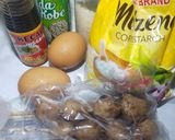 Foto langkah ke 1 dari resep Telur Dadar Bakso Bakar.