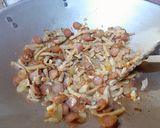 Foto langkah ke 4 dari resep Spicy Pasta Alfredo.