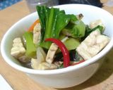Foto langkah ke 3 dari resep 41. Tumis Pokcoy Tempe.