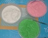 Foto langkah ke 4 dari resep Kue Rumput Fatimah/Kue Kelapa Kukus.