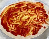 Une image de l'étape 2 de Tarte fine aux tomates courgettes et oignons.