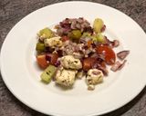 Görög saláta recept fázis 4 fotója