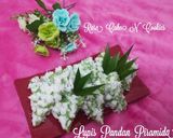 Foto langkah ke 6 dari resep Lupis Pandan Piramida.