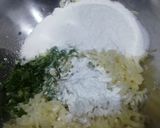 A picture of step 1 of Soya Flour Flatbread.