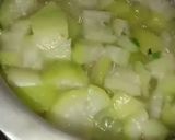 A picture of step 1 of Lauki ka raita.