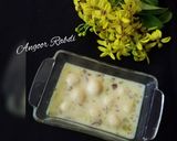 A picture of step 8 of Angoor rabdi.