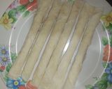 Foto langkah ke 4 dari resep Cheese Stick / Stick Keju Manis / Stick keju kulit lumpia.