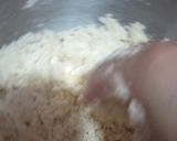 A picture of step 2 of Khasta(meethi tikya).