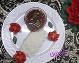 A picture of step 5 of Chole Chawal.