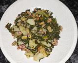 Foto del paso 4 de la receta: Col kale con patata y pistachos