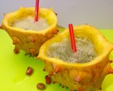 Une image de l'étape 4 de Cocktail au kiwano / grenade / rhum.